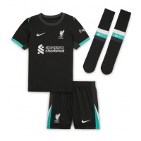 Camisa de time de futebol Liverpool Dominik Szoboszlai #8 Replicas 2º Equipamento Infantil 2024-25 Manga Curta (+ Calças curtas)